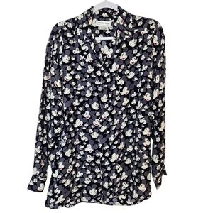 Ernest Le Gamin Disney Mickey Mouse Button Down Long Sleeve Shirt Vintage Rare